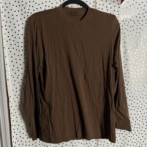 Skims Brown Long Sleeve Shirt